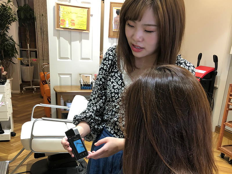 【頭皮チェックしませんか？】